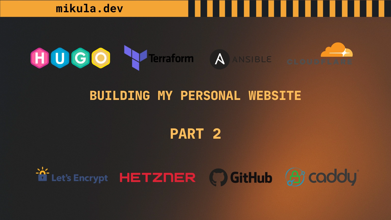 Cover Image Building My Personal Website: From Idea to Automated Deployment (Part 2)